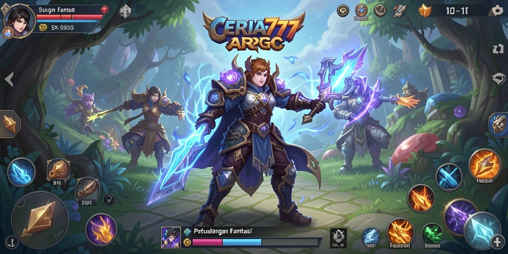 Tampilan gameplay <strong>CERIA777</strong> yang memukau dan penuh aksi.