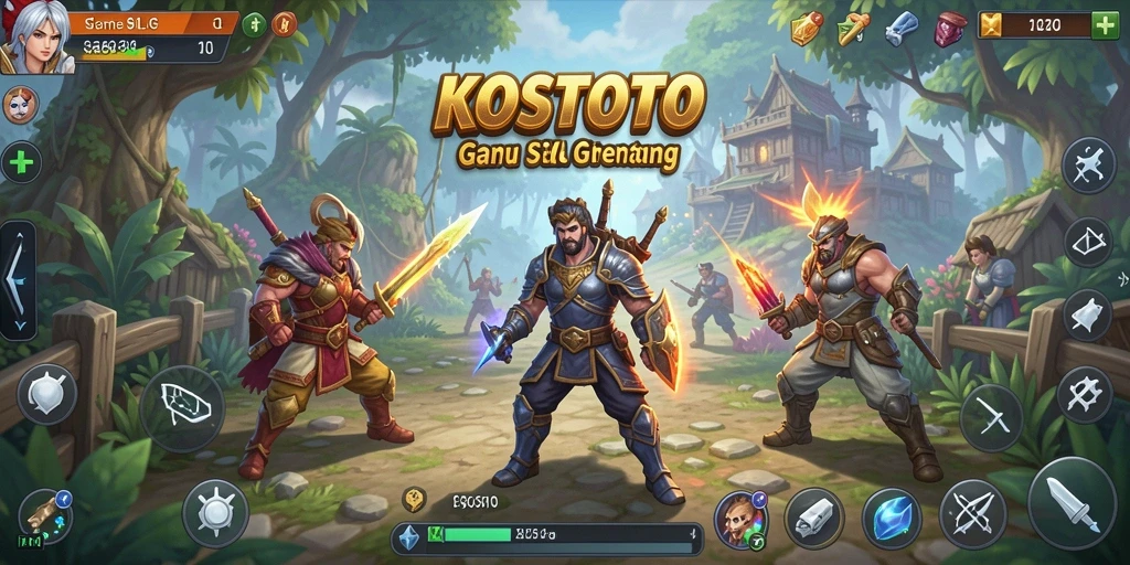 Tampilan gameplay SLG yang menarik dan penuh strategi.