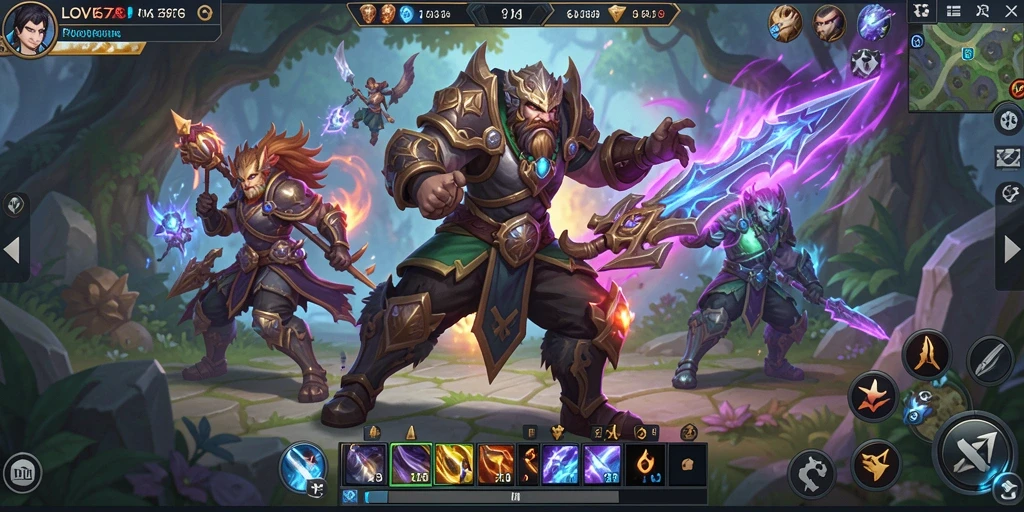 Tampilan gameplay LOVE678 yang menakjubkan dalam dunia MMORPG.