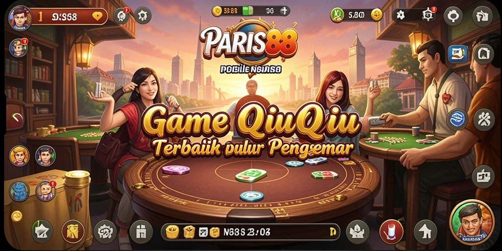 Tampilan gameplay seru di PARIS88 dengan pemain aktif.
