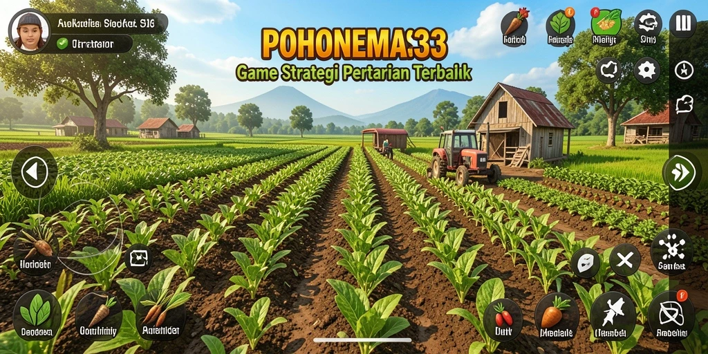 Gameplay POHONEMAS33 yang seru dan menantang.